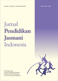 Jurnal Pendidikan Jasmani Indonesia